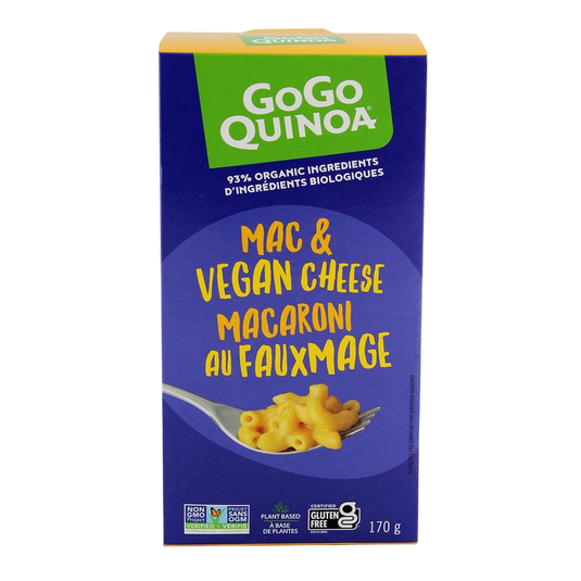 Macaroni with vegan cheese