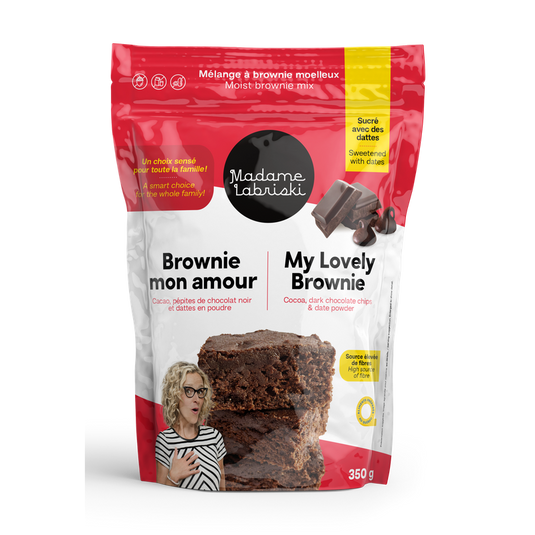 Mélange à brownie moelleux : Brownie mon amour