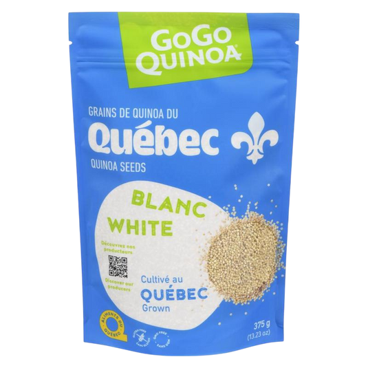 Grains de quinoa blanc du Québec